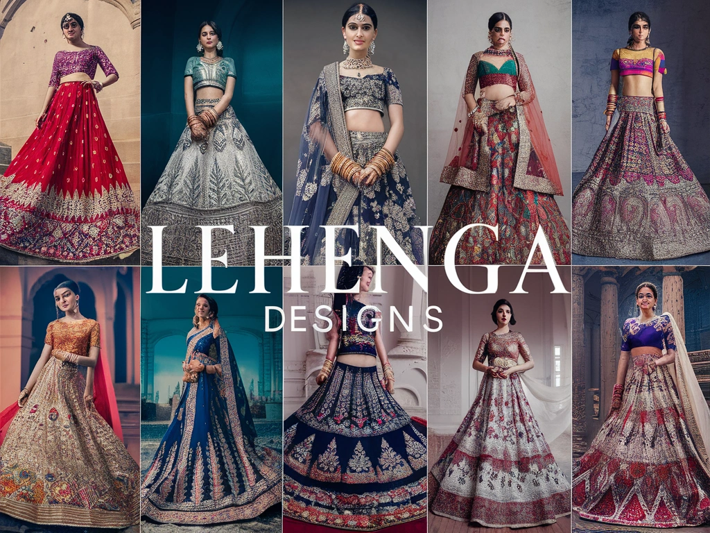 10 Latest Wedding Lehenga Designs