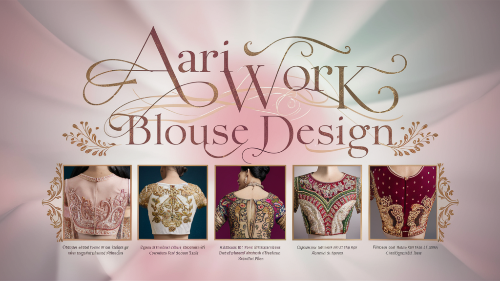 Aari Work Blouse Design: Tradition Meets Fashion