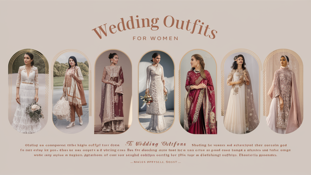 wedding outfits for women