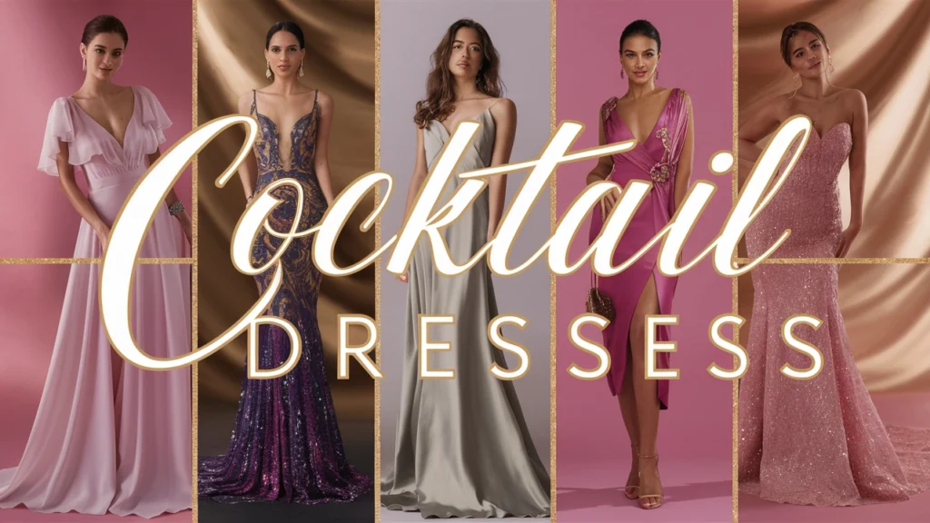 latest and glamorous Cocktail Dresses