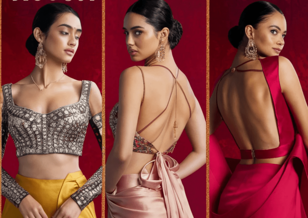 Pattu saree blouse designs