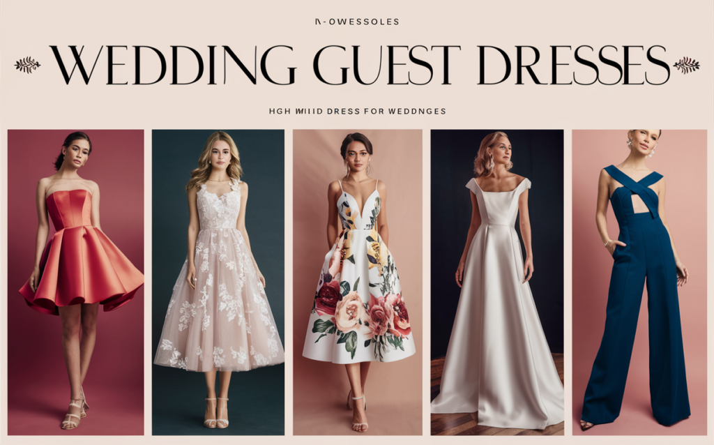Timeless Glamour: Classic Wedding Guest Dresses