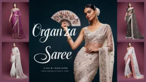 The organza sarees is a timeless piece of traditional Indian clothing that has evolved beautifully with the times.